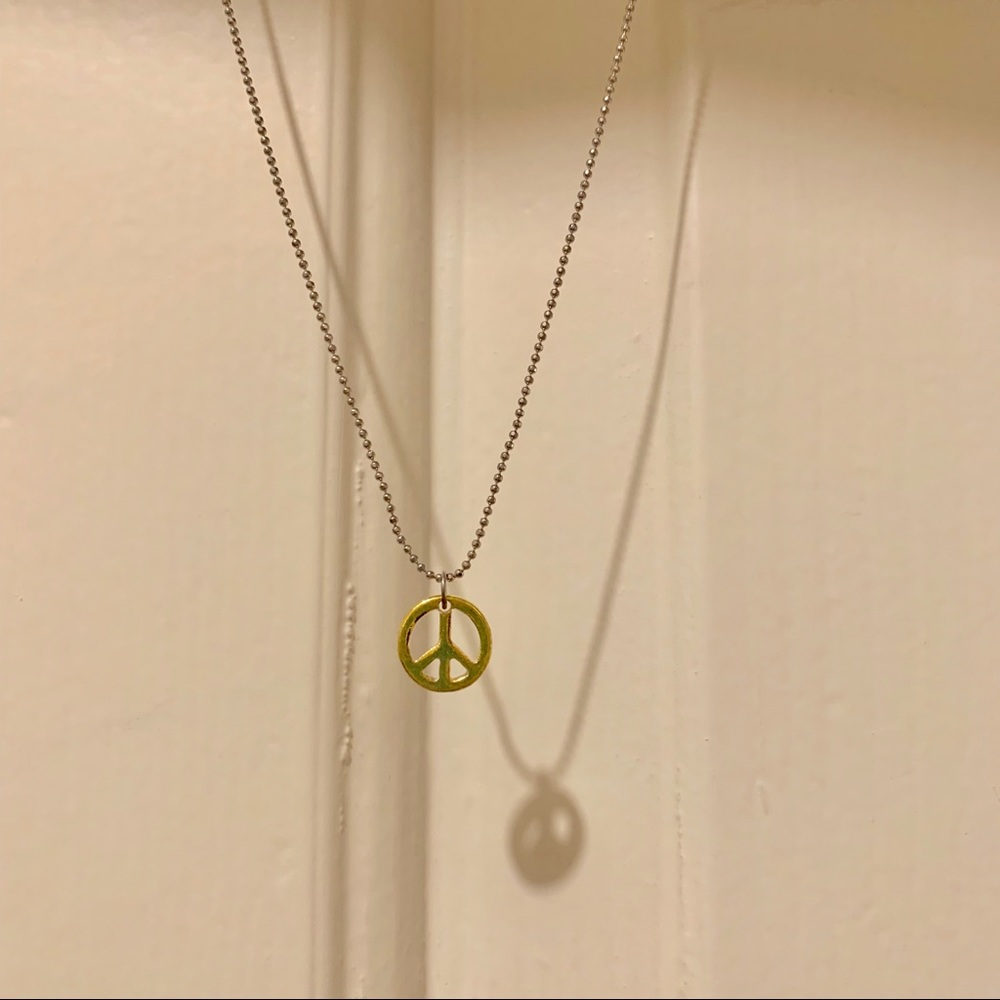 Justice peace necklace, 15-18 inches long - Picture 3 of 5